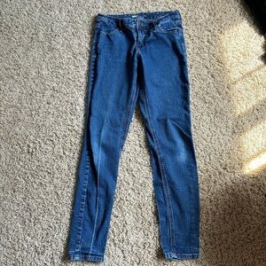 Old Navy Women's Skinny Jeans in Deep Blue